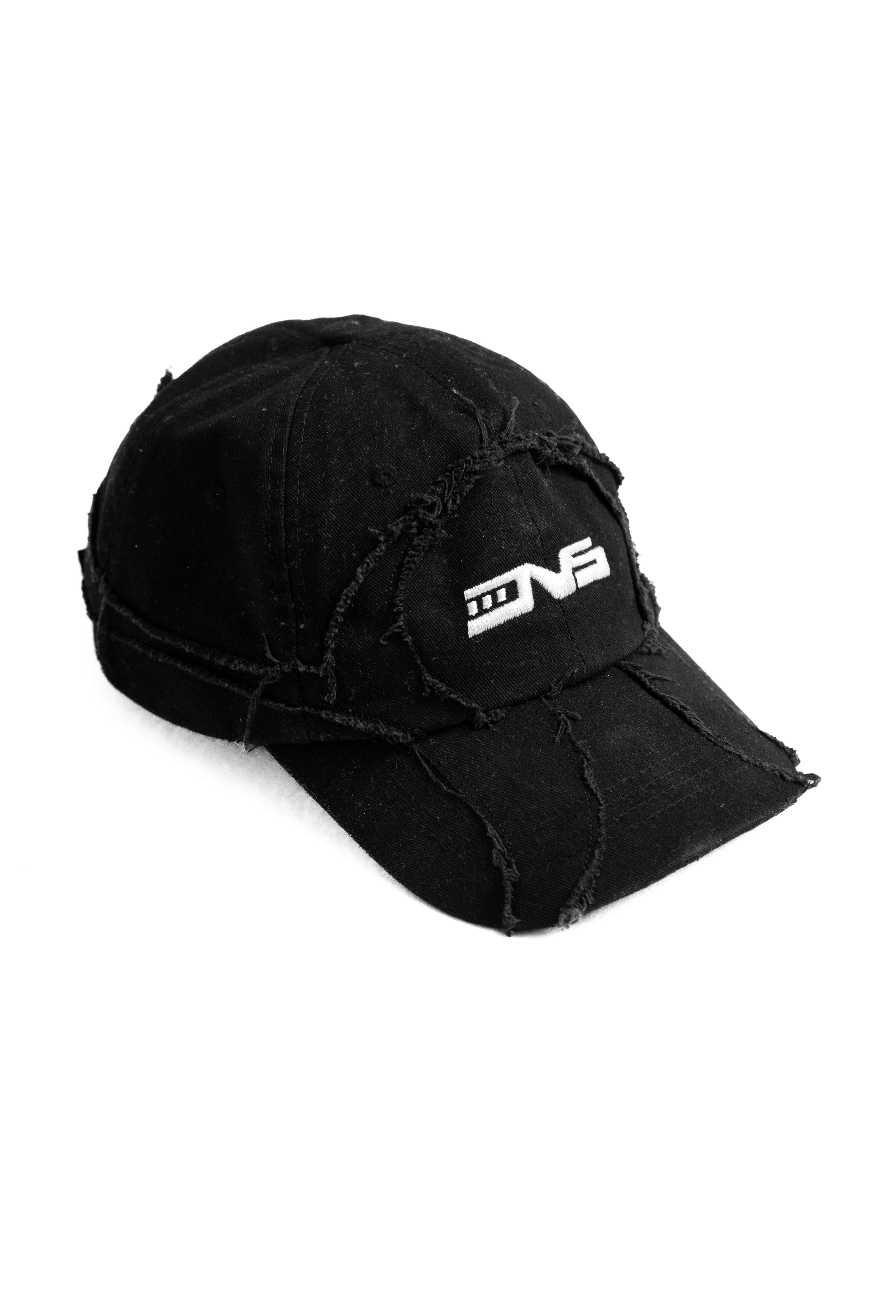 "BRAINFOG" DOUBLE LAYERED DISTRESSED CAP